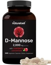 NatureBell D- Mannose 500mg kapszula (2000 mg Per Serving)