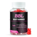 BBL gumik a nők fenék növekedés, 60 gróf, Bear Shape Booty Gumies a Enhance Curvy Body, Butt Boost Gummies a nagyobb Butt Fast, Vegan Súly Gainer Gumies