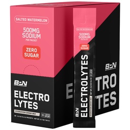 BARE TELJESÍTMÉNYNUTRION BPN Electrolites Go Packs Hydration Drink Mix 124; Sugar Free Electrolyte Promource 124; 500mg Nátrium- per Serving- 124; Natural Sweeted 124; Sózott görögdinnye, 30 adag