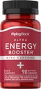 Piping Rock Energy Supplement kávéval 124; 90 Kapszula 124; Quick Release Energy Booster Pills