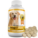 Amazing Omega 3 kutyáknak - Omega 3 Fish Oil for Dogs Supplement for Itchy Skin Relief for Dry Skin and Hot Spots and Shedding Coat with EPA and DHA Fatty Acids - 120 Bacon Flavor Chews