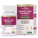 Vaginalis probiotikumok nők pH Egyensúlya Prebiotikumok - 60 milliárd CFU Odor, Yeast & Digestion - Cranberry vizeleti Tract & Hormonal Balance - Vegan & Non- GMO
