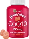 Qunol CoQ10 gumik Qunol, 100 mg, finom gumi kiegészítők, segíti a szív egészségét, 60