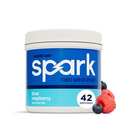 AdvoCare Spark - Energy Drink Mix - Vitamin & Amino Acid Supplement - Supports Energy & Focus - Portable Immune Support - Sugar- Free - Blue Raspberry (10.5 oz)