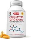 ANDREW LESSMAN Coenzim Q- 10 100 mg 30 kapszula - Az energiatermelés és az optimális kulcsfontosságú szervműködés szempontjából elengedhetetlen, anti- oxidáns támogatás, öregedés, Plus B- komplex. Könnyen nyelhető kapszula