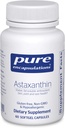 Tiszta kapszuláció Astaxanthin A44; Az ízületek, a bőr és a szem egészségének antioxidáns kiegészítése, valamint a szabad Radriamek *