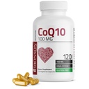 Bronson CoQ10 100 MG magas potenciállal celluláris energia termelés, 120 vegetáriánus kapszula