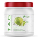 Metabolikus táplálkozás, TAG, Trans Alanil Glutamin, 100% L- glutamin peptid por, Pre intra post edzés kiegészítés, 400 Nagyi (40 szervíz) (zöld alma)