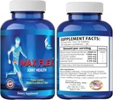 MAX FLEX UC II, Collagen Supplement for Joint Health - Advanced Joint Supplement with Glucosamine, Chondroitin, Joint Inflament Relief as Turmeric - Gluten Free - 60 Tabletta, 2 tabletta / nap