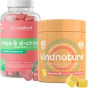 kinsnature Myo- Inositol & B2 vitamin Wellness Bundle - Hormonegyensúly, Migrén Relief & Energy Support Gumies