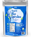 Bio Blue Spirulina Pulver Superfood Supplement - 5LB Bulk - Odorless - Vegan, Non GMO, Glutenfrei, Dairy-Free, Brilliant Blue Food Coloring - Reines Wasser extrahiert