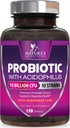 Probiotikumok 50 milliárd CFU per szerving - 10 Strain + Prebiotikumok - Emésztési egészség, Gut & Immune Support - Alkalmi székrekedés, Gáz & Bloating nőknek és férfiaknak