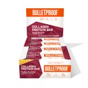 Golyóálló Fudge Brownie Collagen Protein Bárok, Pack 12, Keto- Friendly Snack MCT olaj, Grass- feed Collagen, Nincs hozzáadott cukor