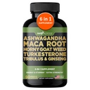 Gade Nutrition Ashwagandha Maca Root, Horny Goat Weed, Turkesterone Supplement, Tribulus Terrestris, Panax Ginseng, Stamina, Performance.