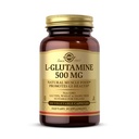 Solgar L- Glutamin 500 mg - 100 növényi kapszula - természetes izomzat - nem-GMO, Vegan, Gluten Free, Tejmentes, Kosher - 33 adag