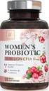 Probiotikumok nőknek Digesztikus egészségügyi támogatás - 90 milliárd CFU Női probiotikum, 16 Strains, Áfonya, Vaginális probiotikum prebiotikumokkal, PH, Immunrendszeri, Vizeleti, & Női egészségügyi támogatás, 120 kapszula