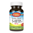Carlson - Egészséges hangulat 5- HTP Elit, 100 mg, Szerotonin termelés, Egészséges hangulat & Promotes relaxáció, Természetes málna ízű, 120 tabletta