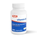 Rugby D3-vitamin 5000 NE (125 µg) - D-vitamin, Csont-, Fog- és Immunegészség-kiegészítés, 100 kapszula