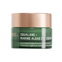 BIOSSANCE Squalane and Marine Algae Eye Cream - Anti- Aging Under Eye Cream for Fine Lines, Wrinkles, and Puffness - Hydrating & Lifting Formula with Hyaluronic Acid and Paracress Extract - 0.5 Ounce