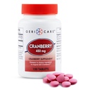 High-Potency Cranberry Supplement von GeriCare- 450mg Pure Cranberry Tablets für Urinary Tract Health- Natural UTI Prävention für Männer und Frauen-GVO, Gluten & Dairy Free Cranberry Concentrate [100 Count]