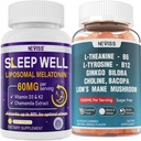 NEVISS L- Tyrosine Gumies & Melatonin 60mg felnőttek számára