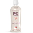 ProT Gold Liquid Collagen Protein Shot, 17g Clear Protein Nano- hidrolized Grass Fed Collagen, 2g Arginine for Wound Support, Gluten Free, Sugar Free, 0g Carbs, Non GMO, Berry, 30 fl oz Tartály