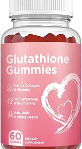 Glutatione Skin Care - Skin Brighting - Gumies Collagen - Anti- Aging L- Glutation - Marine Collagen & Vitamins