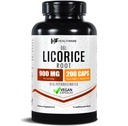 Healthfare Medicinal Root Extract 900mg d.m. 124; 200 Vegan Capsicum DGL Supplement 124; Extra Strength Herbal Formula 124; Non-GMO, Gluténmentes 124; Made in USA