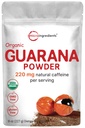 Mikro összetevők Organic Guarana Powder 1.000mg Per Serv, 8 Ounces, 124; 220mg Natural koffein Energizer, Brazil Herbal kivonat, Nyers, Tömeg Superfood, Kávépótlás, Vegan Friendly, & Non- GMO