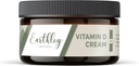Eartley Wellness D-vitamin krém, természetes Topical D-vitamin Vitaminokkal A, D, & K2, Szív-egészség, Bőregészség, és terhesség, Cod májolaj bázis (4 oz, D-vitamin krém)