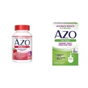 AZO Cranberry Trakt Health Supplement & Urinary Tract Infekció (UTI) Test Strips, Pontos eredmények 2 perc, Klinikailag tesztelt, Könnyen olvasható eredmények, 3 Számolja