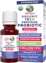 MaryRuth Organics USDA Organic Liquid Probiotic Drops for Teens Aviation 124; Gut Health Aviation 124; Emésztési egészség 124; Alkalmi Emésztési zavar 124; Teljes egészség és Wellness Aviation 124; Non GMO Aviation 124; Vegan Aviation 124; 30 Servings