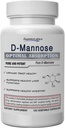 Superior Labs D- Mannose 500 mg, Pure Non-GMO Optimális abszorpció Prebiotic, Húgyúti Trakt, Húgyhólyag & Kidney UTI Support, Digestive & Life Health Aid, IC Relief for Women & Men, 120 Veg Caps