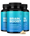 Nootrix Brain Boost Nootropic Supplementary 124; Supports Memory, Mental Focus, Cognitive Health & Energy Ț124; Promotes Healthy Mood & Brain Functional 124; Ginkgo Biloba & DMAE