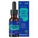 Máj Alive Metabolizmus Rendszer Egészség kutyák és macskák - Funkció, Fatty, Detox, Krónikus hepatitis a SILIPHOS ®, TUDCA, Ugyanaz a vegán bacon Flavor (60ml)
