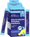 Kulcsfontosságú NUTRIENS Multivitamin Elektrolites Powder Packets - Finom áfonya Lemonade 20 Pack Hydration Packets - Travel Hydration Powder - No Sugar, No Calories, Gluten Free - Made in USA