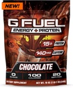 G Üzemanyag fehérje + Energy Drink Powder, Pre Workhout koffein Mix játék, Sugar Free Focus Amino, Vitamin + Antioxidánsok, 19oz (Csokoládé, 20 szervíz)