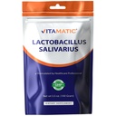 Vitamatic Lactobacillus Salivarius Probiotic Powder - Emésztési támogatás - 100 Gram (3.5 OZ) - 100 Servings
