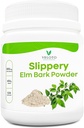 Slippery Elm Bark Powder, Slippery Elm Inner Bark Powder, Natural Herbal Supplement for Soothing Throat & Digestic Health, Gluten- Free, Non-GMO, Vegan- Friendly, 1 lb (534 Servings)
