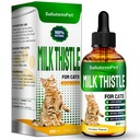 Сat Kidney Supporting - 124; Milk Thistle for Macska- 124; Herbal Supplement for Kittens & Administratives - 124; Solution for All Breeds - 124; Care for Liver - 124; Сhicken Flavor - 124; 2 Oz