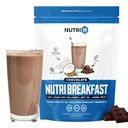 Nutritillermo / Keto Protein Collagen Powder MCT Oil / MCT Oil Powder / Keto Collagen Peptides Grass- Fed Bovine Collagen I & III típusú (15.9, csokoládé)