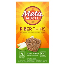Metamucil Fiber Wafers Apple Crisp 24 darabonként (5 darabos csomag)