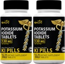Kálium-jodid tabletta 130 mg (2 csomag) - 280 tabletta