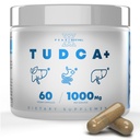 TUDCA + 1000mg Bile sókiegészítés májtámogatásra, méregtelenítésre, emésztési egészségre és bőregészségre - készült az USA-ban (60 Vegan kapszula)