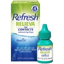 Frissítse Relieva a kapcsolatok Kenőszer Szemcseppek száraz szemmel, 0.27 Fl Oz Sterile