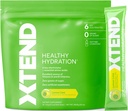 Xtend XTEND Health Hydration, 124; Superior Hydration Powder Packaets, 124; Electrolyte Drink Mix 124; 3 Essential Amino Acids, 124; NSF Certified for Sport 124; 28 Sticks, Lemon Lime