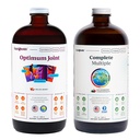 LIQUIDHEALTH Optimum Joint Glucosamine Chondroitin Supplement & Complete Multivitamin Bundle for men & women - Immune Support, Bone Joint Health, Whole Foods - USA Made, Vegan, Non-GMO