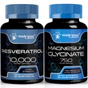 WELLNESS LABSRX Resveratrol Capsules 10000 - Magnézium-glicinát kapszula