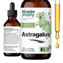 Forever Puppy Astragalus Root Drops for Dogs - Astragalus Membranaceus kivonat kutyáknak Immuntámogatás - Gyógynövény Pet Folyékony kiegészítők Immunitás & Vidám Pet Care - 4 oz