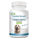 E-vitamin kutyáknak, Promote Cardiovascularis Health, Support Cell Membranes, E-vitamin Komplex boost kutya immunrendszer Plus Cink, szelénium, folát, lazacolaj, 120 rágótabletta